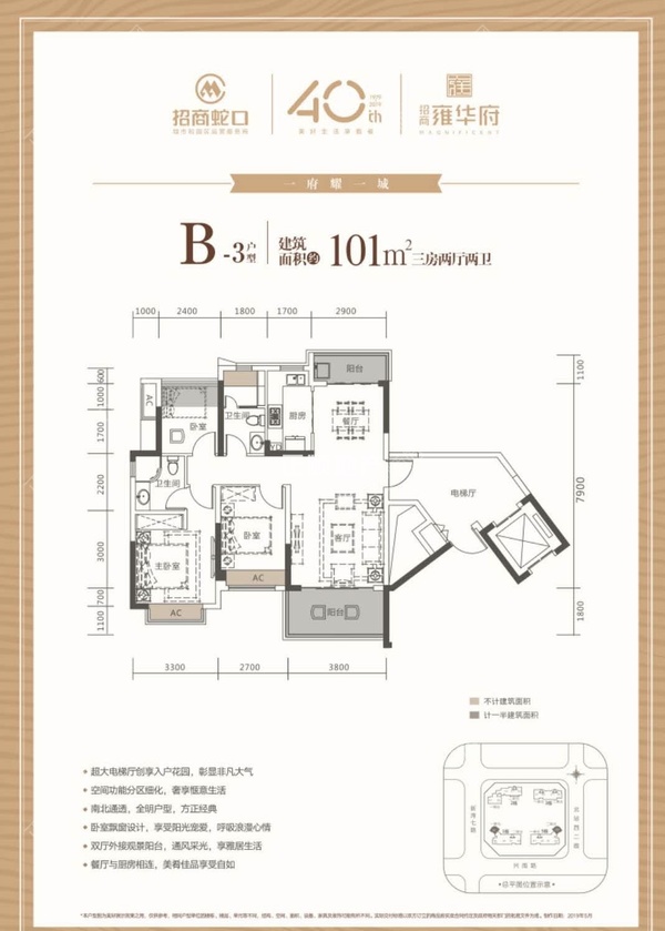 招商雍华府 - 户型图