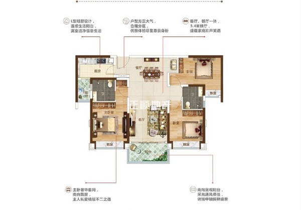 合生帝景城 - 户型图