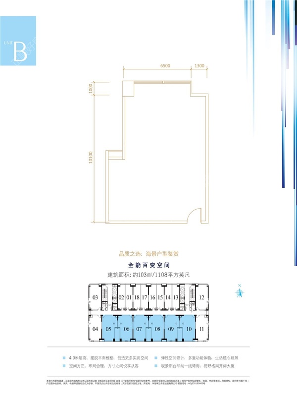 珠江国际金融中心 - 户型图