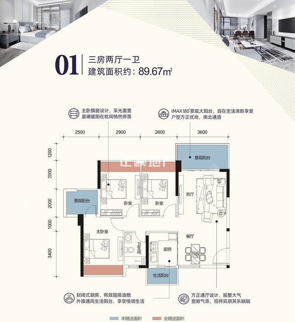 凯柏峰景 - 户型图