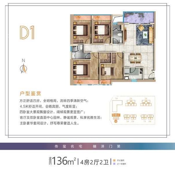 晨晖玺樾 - 户型图