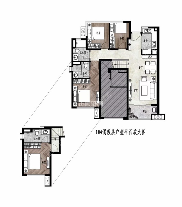 保利天汇 - 户型图