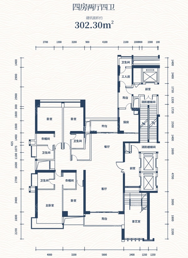 情侣湾一号 - 户型图
