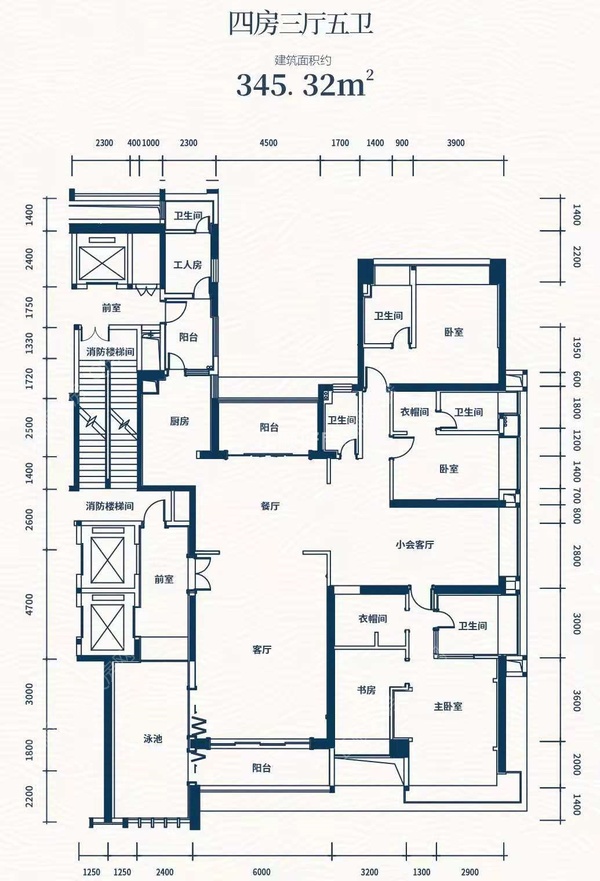情侣湾一号 - 户型图