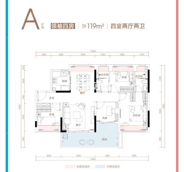 天茂领航湾 - 户型图