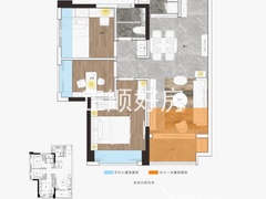 A户型75平方米