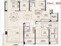 218平四房两厅三卫