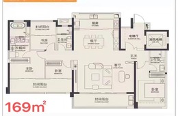 169平四房两厅两卫