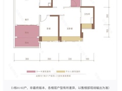 101㎡二房二厅二卫