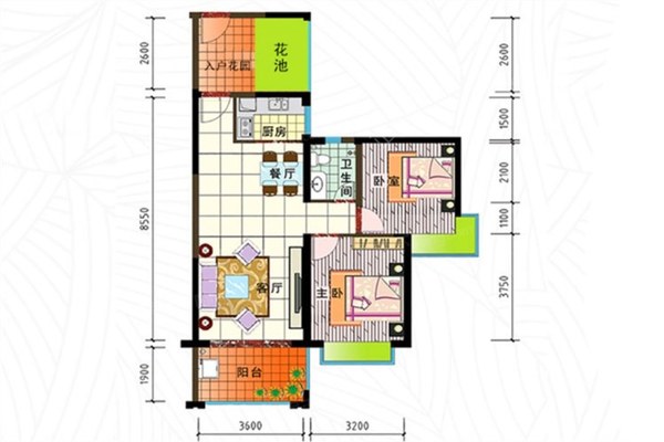 四季康城四期水岸城邦 - 户型图