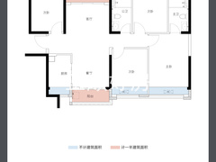 119㎡四房两厅两卫南北通