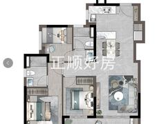 89㎡丨三房两厅两卫