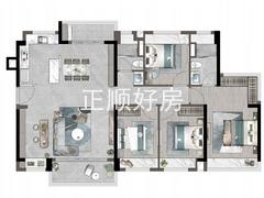 125㎡丨4+1房两厅两卫
