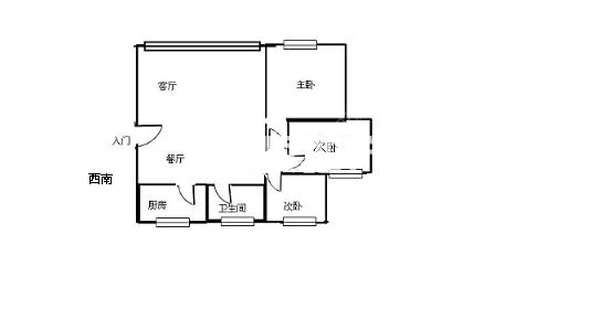 藤湖苑西3室2厅1卫在售房源图片