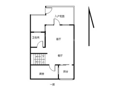 户型图地面一楼