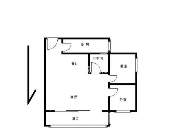 银苑新村2室2厅1卫在售房源图片