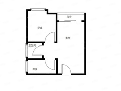 金沙美地1房户型图