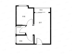 金沙美地1房户型图