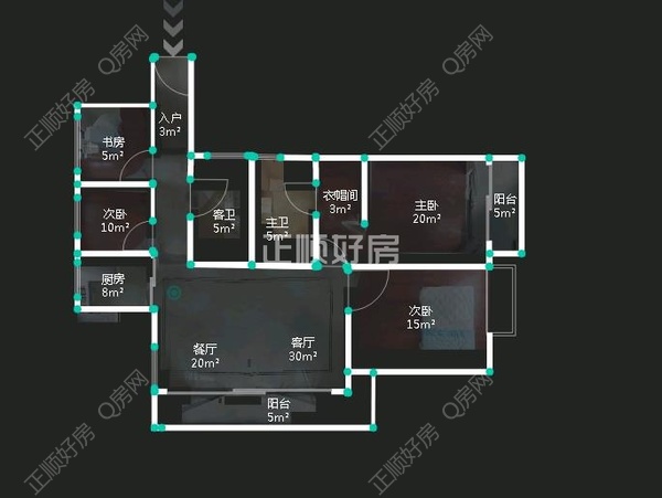 户型图这张才是正确的