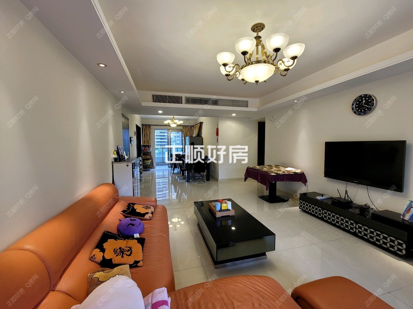 格力广场一期 4房2厅3卫 精装 163.33平