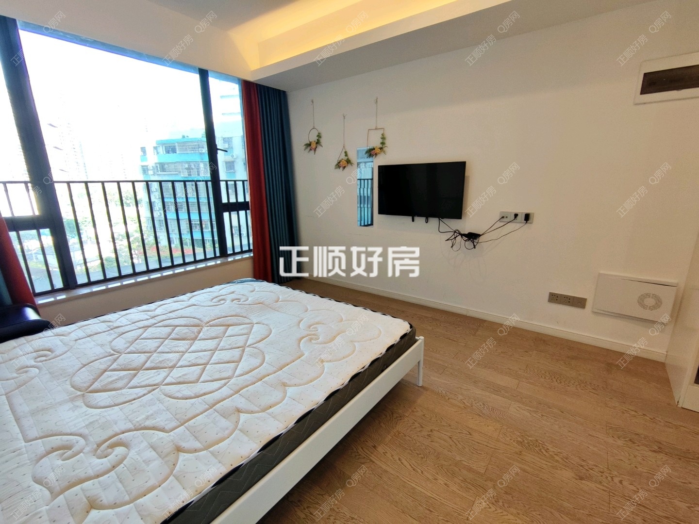 珠海万科石花66号卧室照片_万科石花66号 单身公寓 拎包入住 繁华低调 家私家电齐全