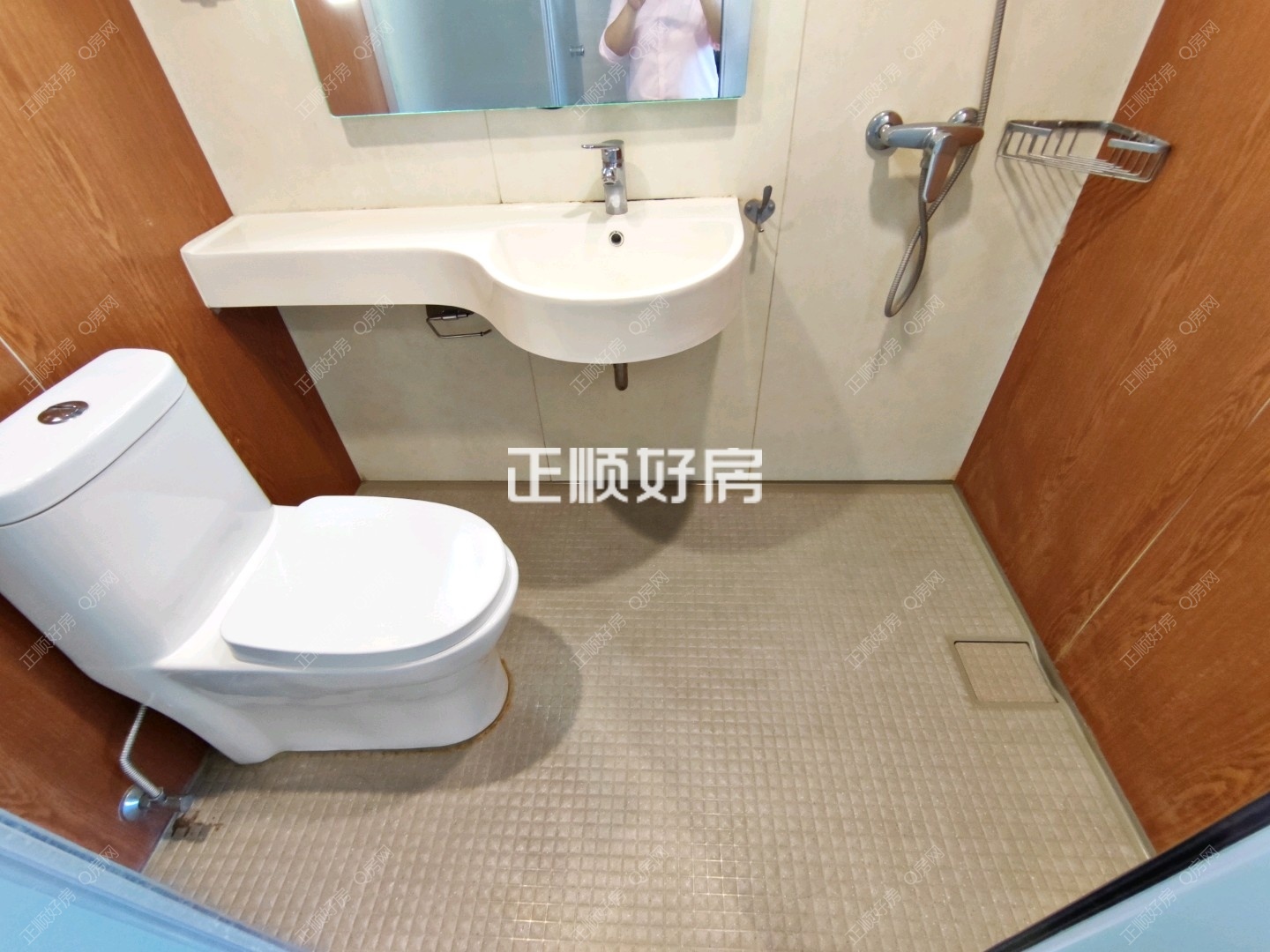 珠海万科石花66号卫生间照片_万科石花66号 单身公寓 拎包入住 繁华低调 家私家电齐全