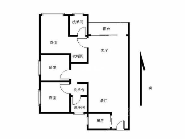 万科城3室2厅2卫在售房源图片
