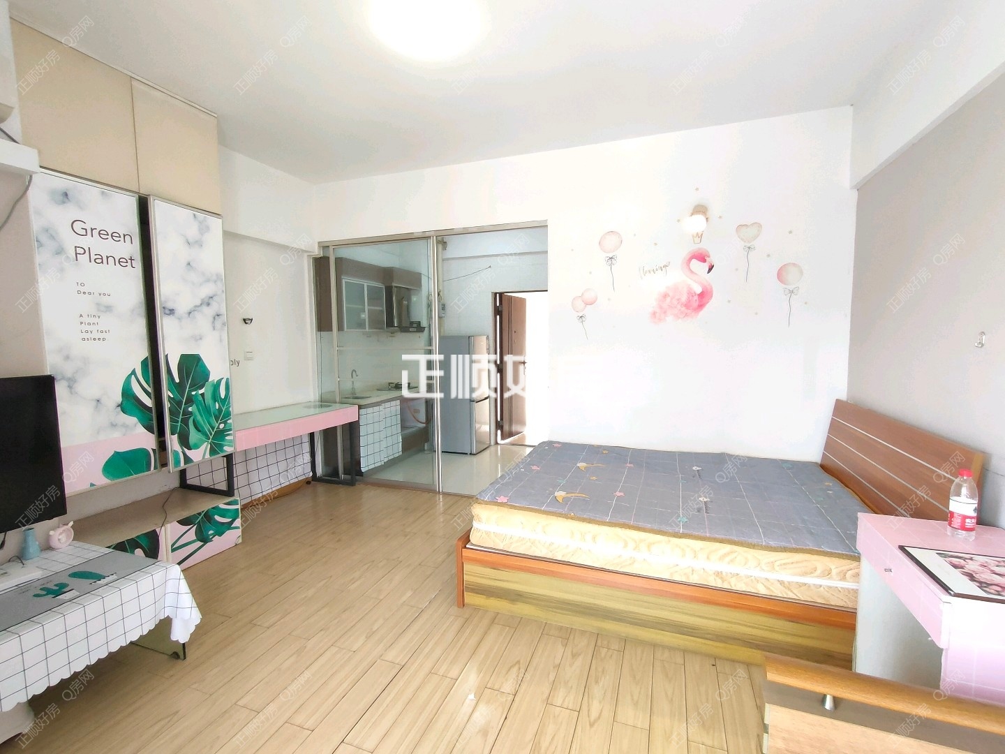 嘉年华国际公寓 1房0厅1卫 精装 45.00平