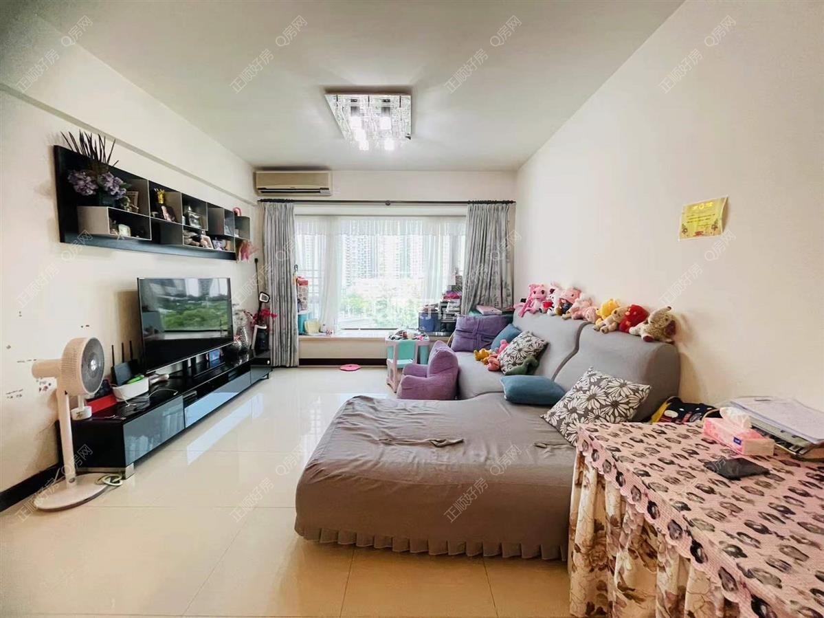 华发新城四期 2房2厅1卫 精装 85.81平