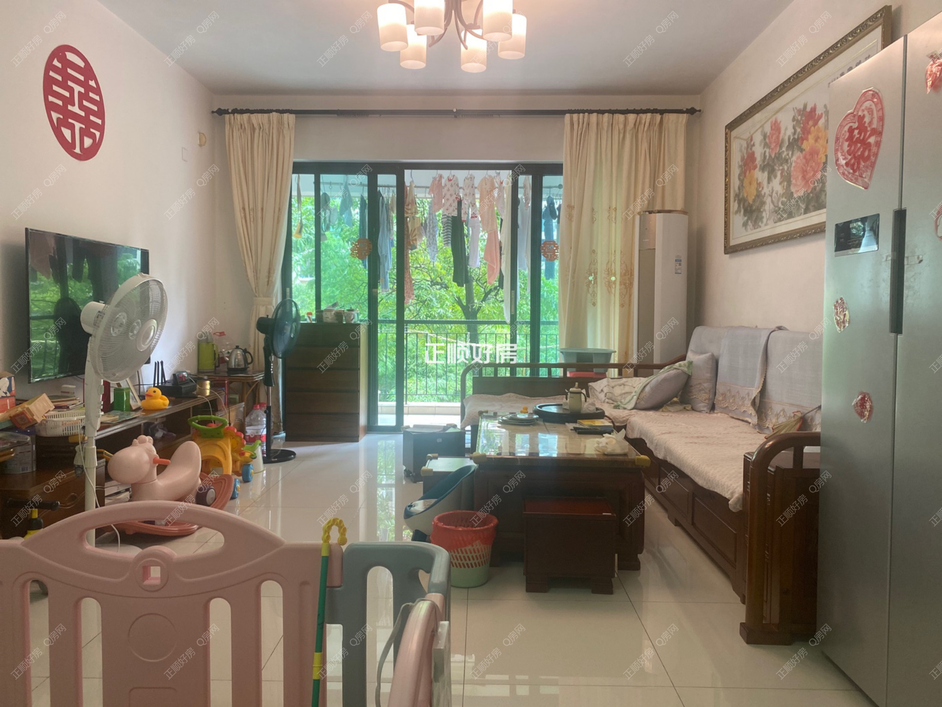 华发新城一期 3房2厅2卫 精装 129.00平