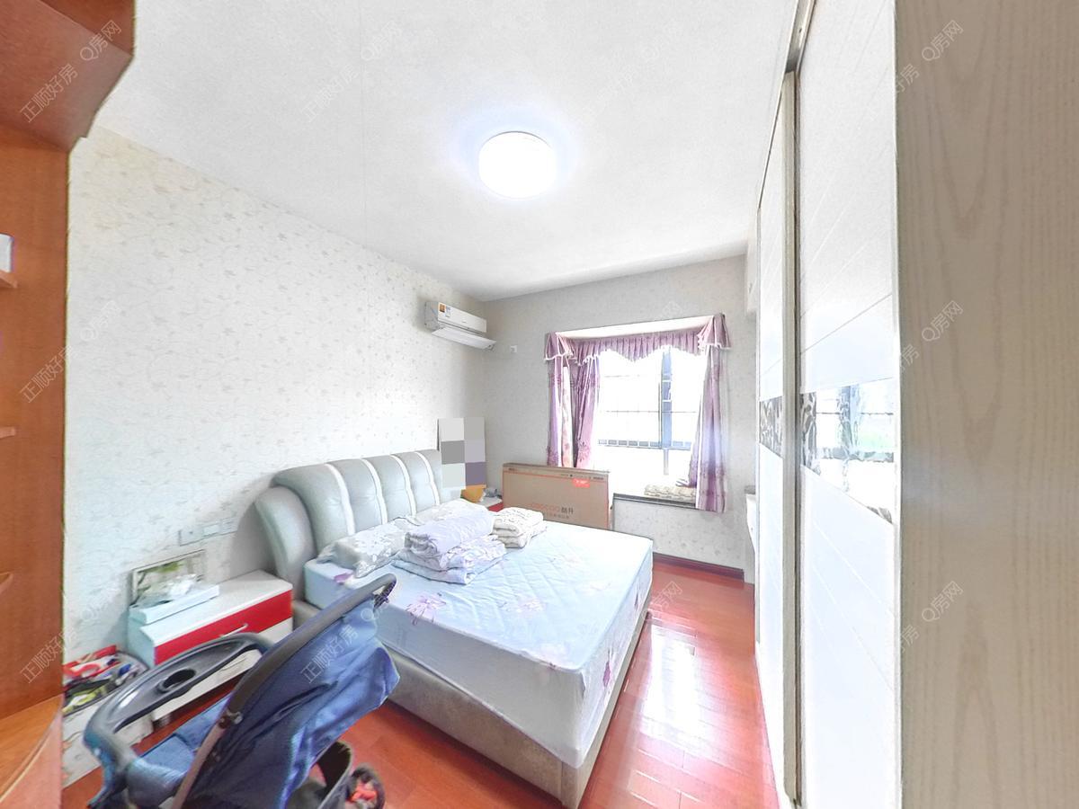 珠海翠菁苑卧室照片_翠菁苑 3房2厅2卫 精装 97.58平