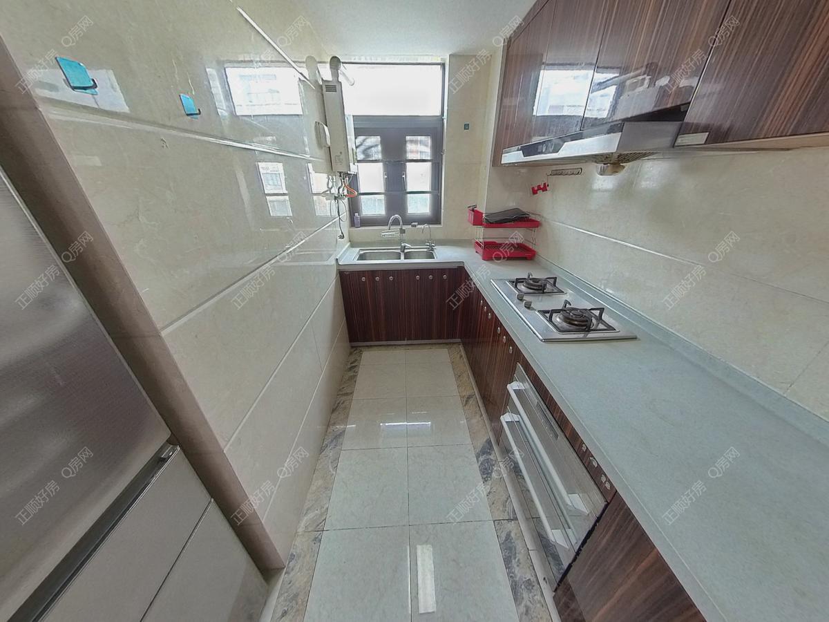 珠海金域华府厨房照片_金域华府 3房2厅1卫 精装 82.39平