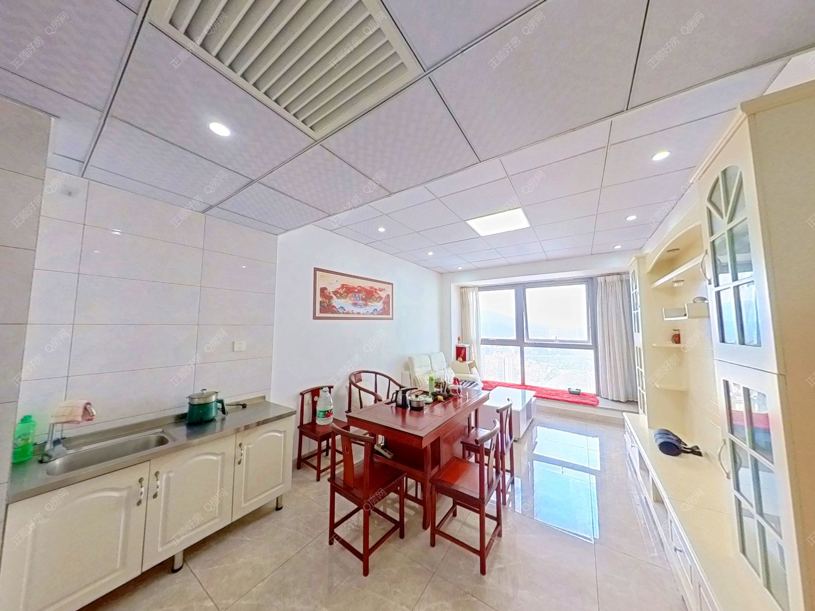 南屏天朗海峰 63平精装1房 保养好85万 可办公可落户