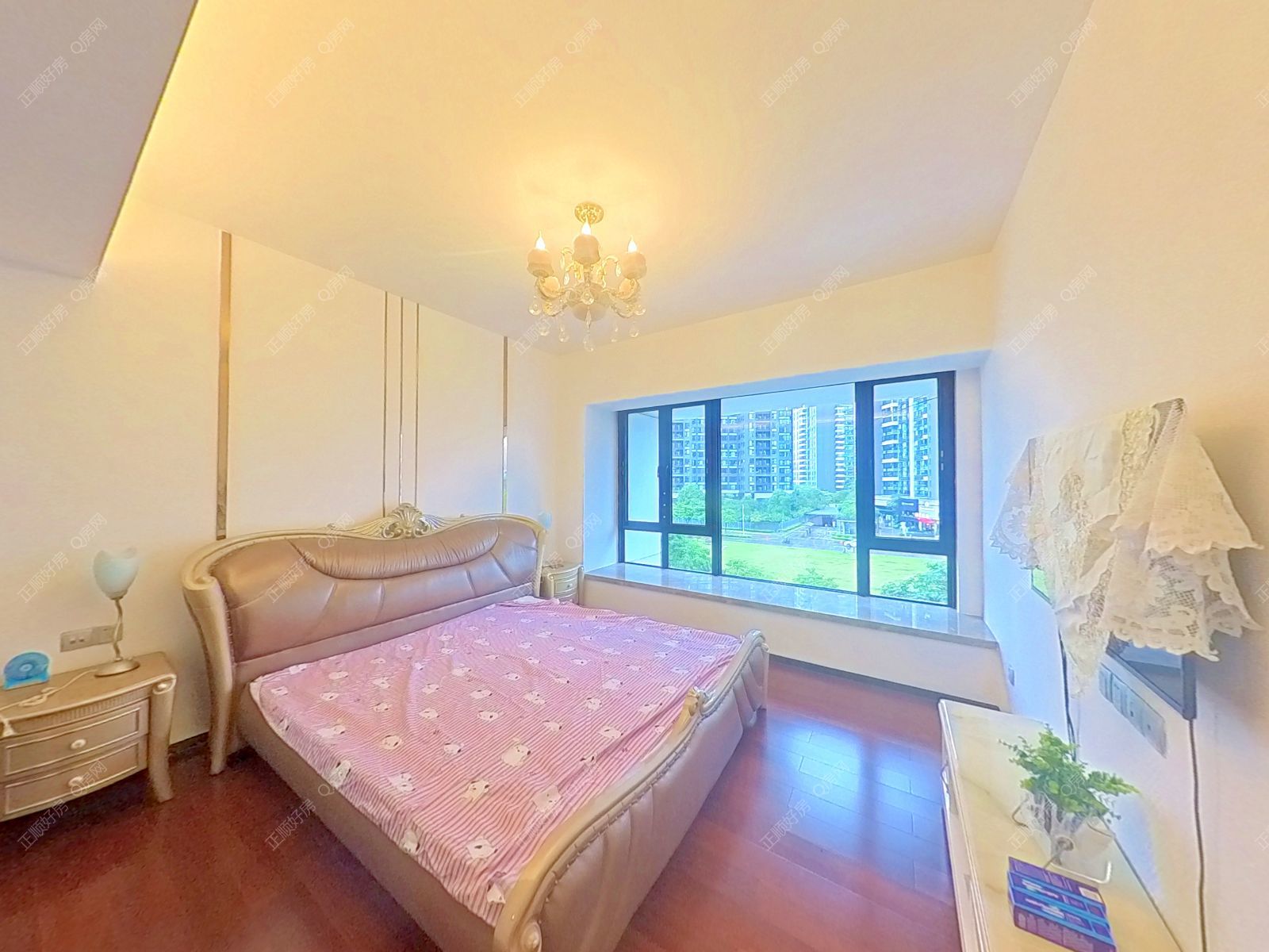 珠海中信红树湾花园卧室照片_中信红树湾北区 3房2厅2卫 精装 148.53平