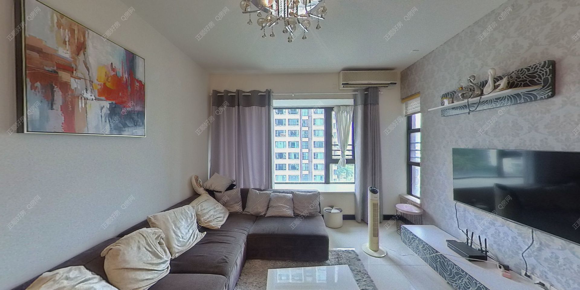 华发新城五期 3房2厅1卫 精装 89.81平