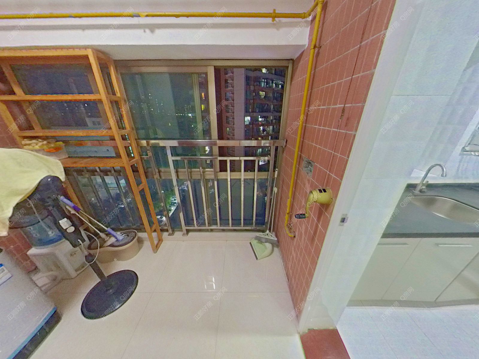 珠海幸福里阳台照片_幸福里 55平 两房122万