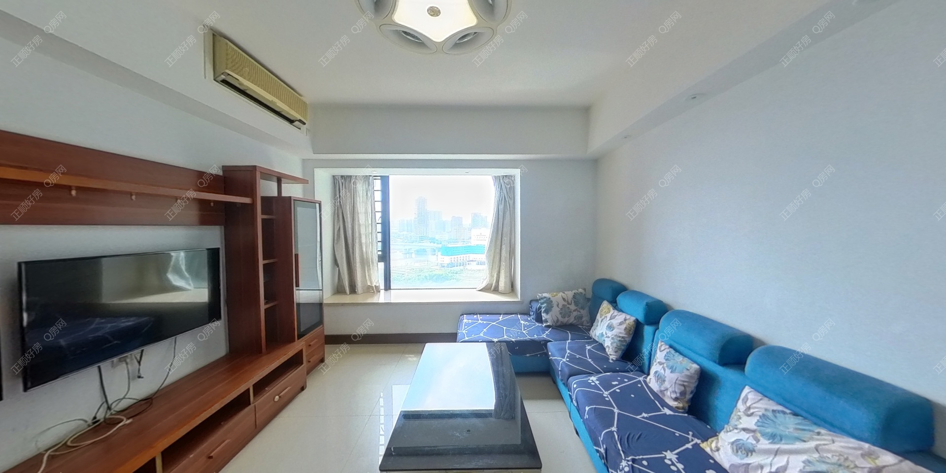 华发世纪城二期 3房2厅2卫 精装 115.00平