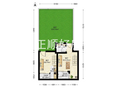 北向3个房，右边的3号左边4号房