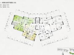 1,2,3,4栋复式一层