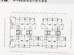 1栋3、4单元2－10层户型图