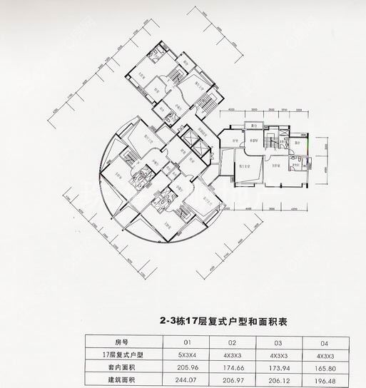 17层复式户型（二层）