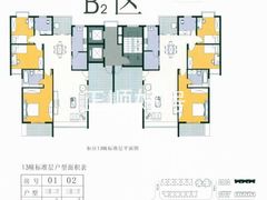 B2区13栋标准层
