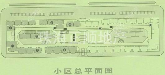 小区总平面图