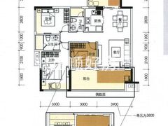 1栋02 3室2厅95.14㎡