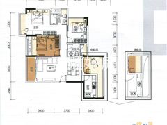 3-5栋01 3室2厅92.15㎡