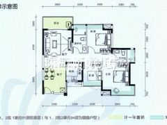 1、2栋1单元01房