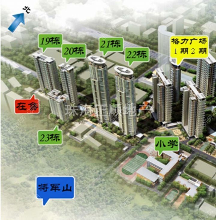 小区位置图
