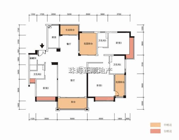 华发山庄 - 户型图